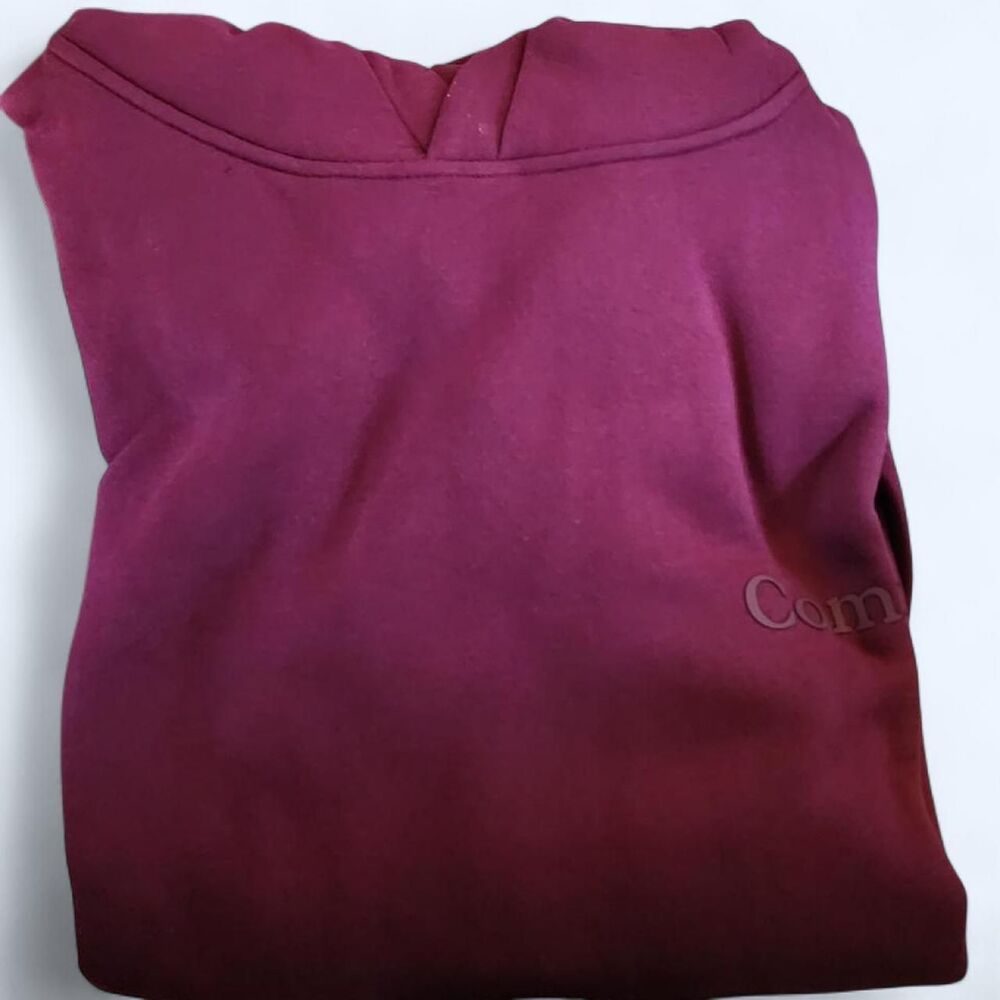 Comfrt Women's Burgundy and Red Sweatshirt